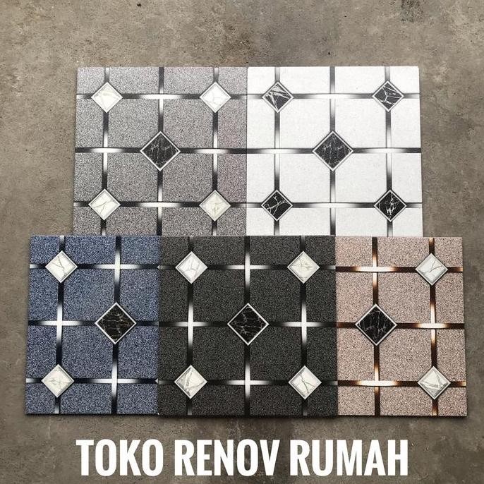 Keramik 40X40 Motif Hexagon/ Keramik Garasi/ Keramik Kamar Mandi