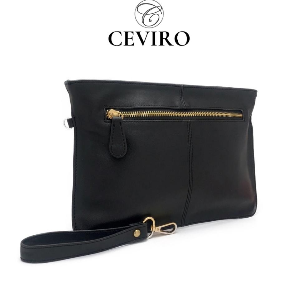 Ceviro Dompet Kulit Pria Dan Wanita Ueno Clutch Paling