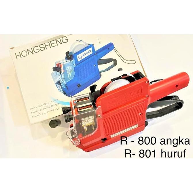 

MESIN LABEL HARGA 2 BARIS ALAT CETAK LABEL HARGA PRICE LABELER 6600 ORIGINAL DAN TERPERCAYA