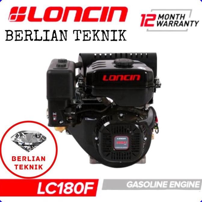 BARU  Mesin Penggerak Bensin Engine Gasoline Loncin LC180F / 10 HP