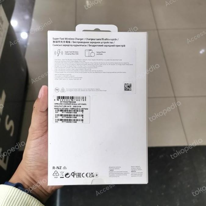 Superfast Wireless Charger Samsung Z Fold 6 Samsung Z Flip 6 5G Original 100%