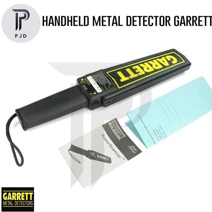 Metal Detector Handheld Metal Alat Deteksi Logam Emas Garrett Original Kualitas Terbaik Harga Termur