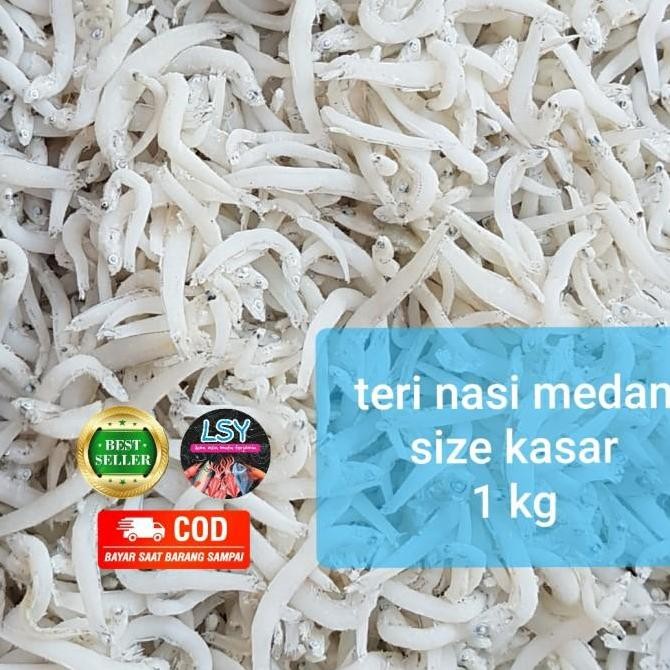 

Terbaru Ikan Asin Teri Nasi Medan / Tn Putih / Size Jumbo 1Kg Terlaris