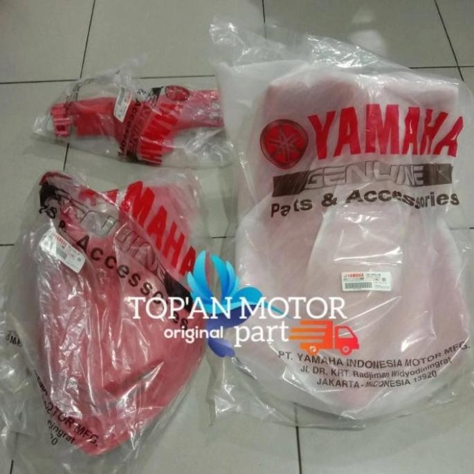 Body Kasar Yamaha Mio Soul 115 Karbu Merah Asli Ori Ygp Baru