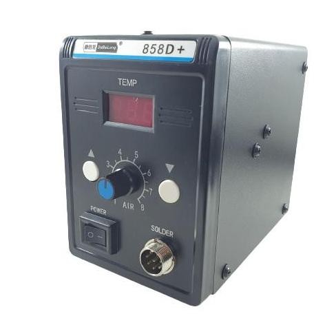 Solder Uap Digital Debailong 858D+ Blower Uap Smd Hot Air 858D
