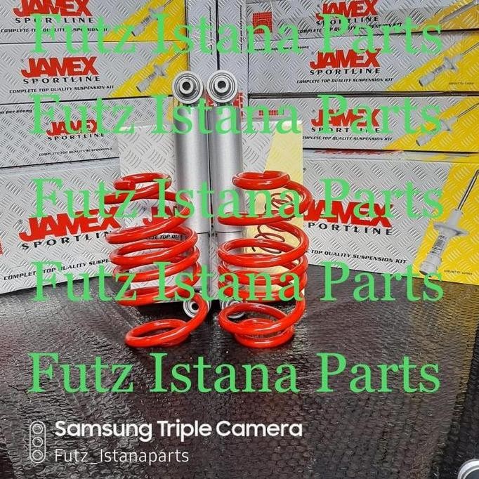 Shock breaker dan per keong BELAKANG NYAMAN JAMEX TOYOTA VELOZ AVANZA