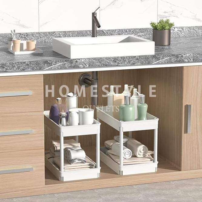 Rak Keranjang Troli Segi Persegi Dapur Salon Dorong Toilet Kamar Mandi Buku Tanaman Pot Bunga Snack 