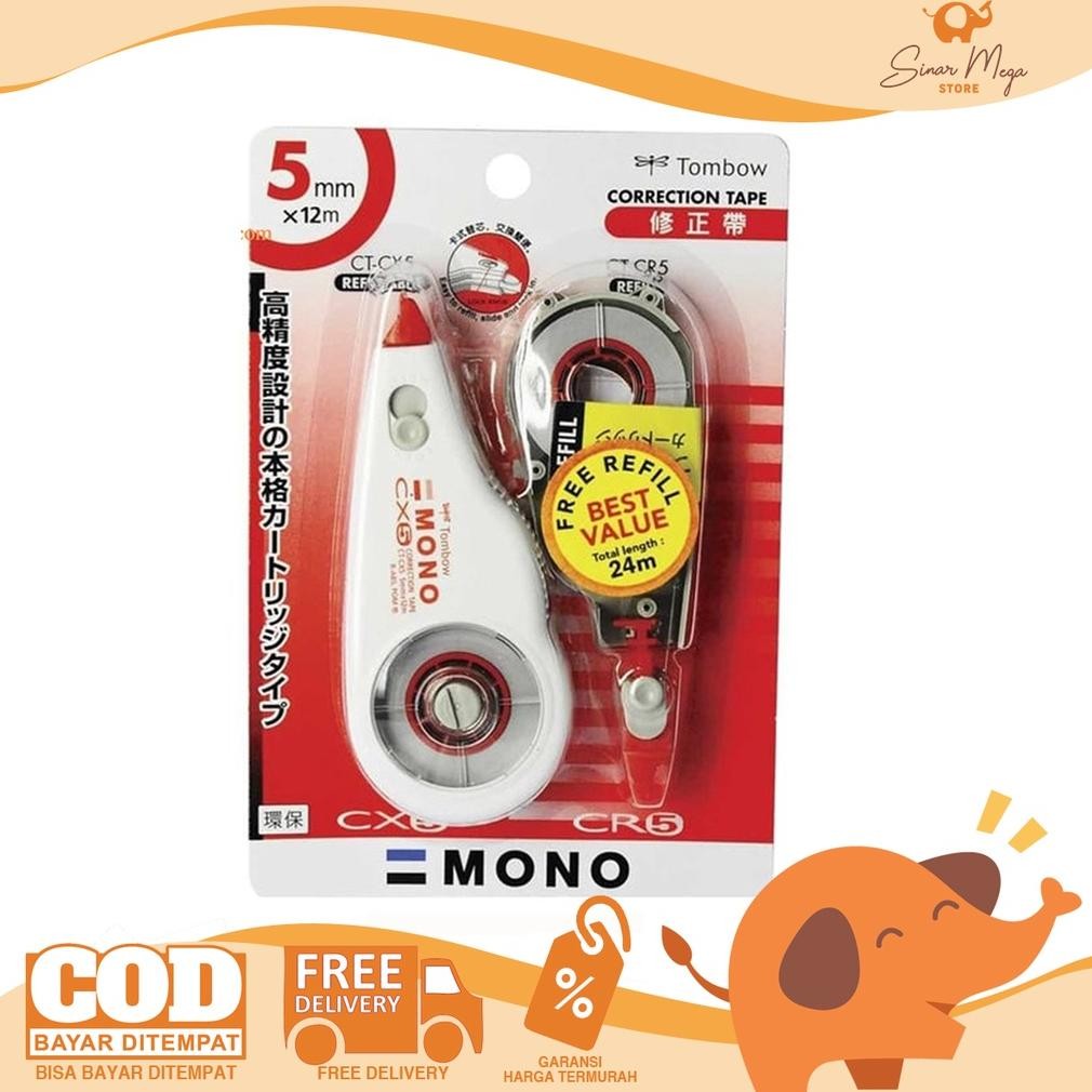

Tombow Correction Tape 5mm TIP EX DAN REFILL CT-CX5CR5 Murah Berkualitas DiM