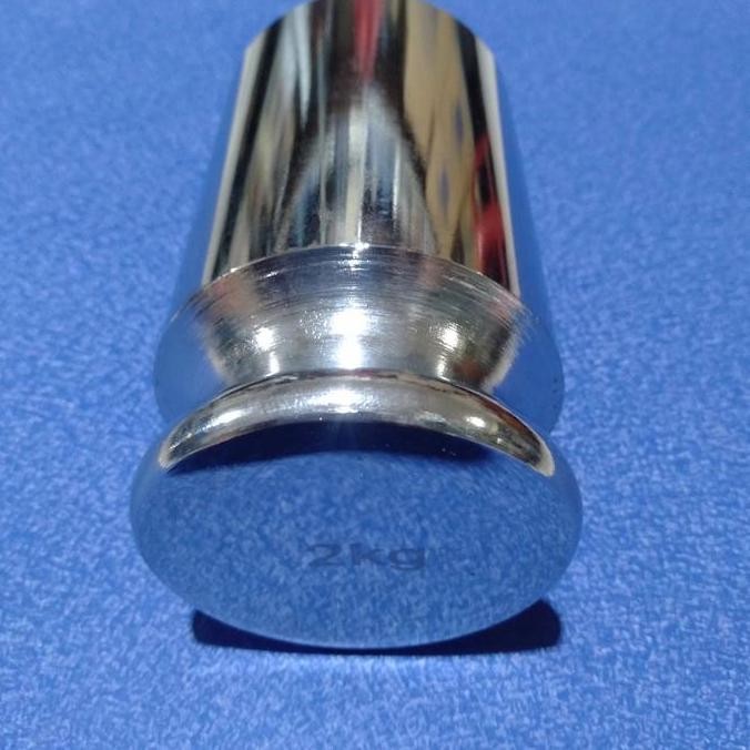 Batu Timbangan 2Kg Anak Timbangan 2Kg Chrome