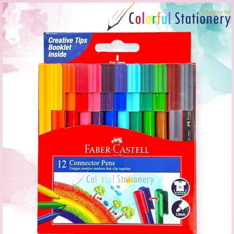 

Connector Pen Faber Castell 12 Warna DiM