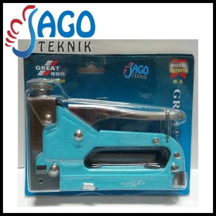

BEST DEAL STAPLES TEMBAK / NON LISTRIK / STAPLE GUN TACKER GREAT 8170016 !!!!!!