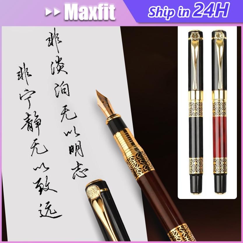 Fountain Pen Pena Kaligrafi Broad Nib 0.5Mm , Mata Kasar , Pen Kaligrafi Menulis Indah Calligraph Me