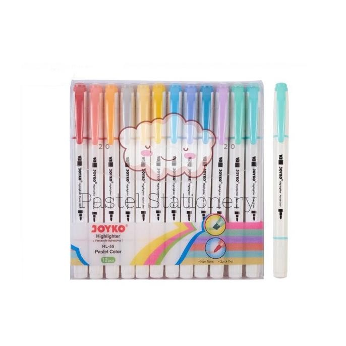 

Highlighter Joyko HL-55 - Highlighter Joyko Pastel Color HL-55 DiM