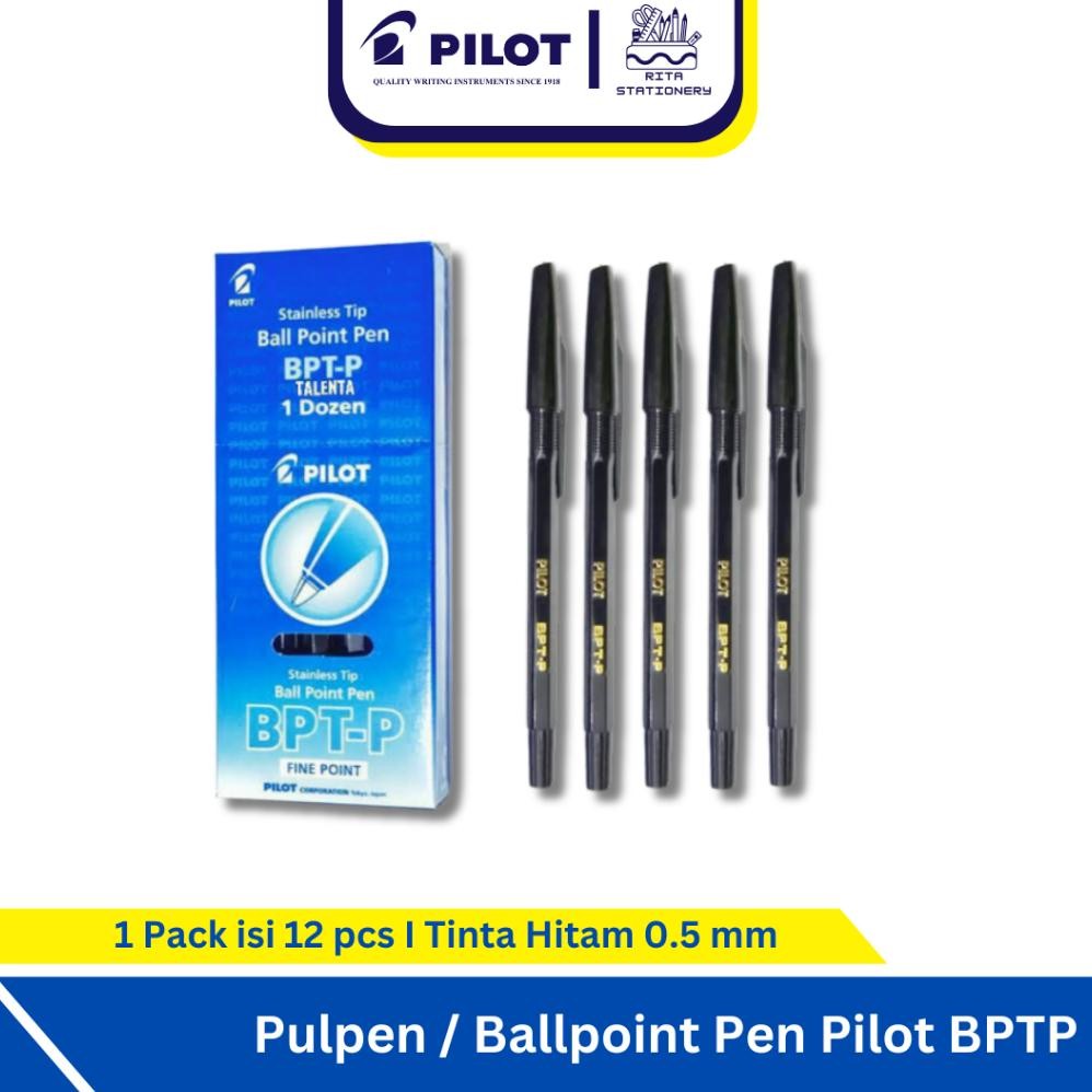 

Pulpen / Ballpoint Pilot BPTP Selusin 12 Hitam Bolpen - Pack DiM