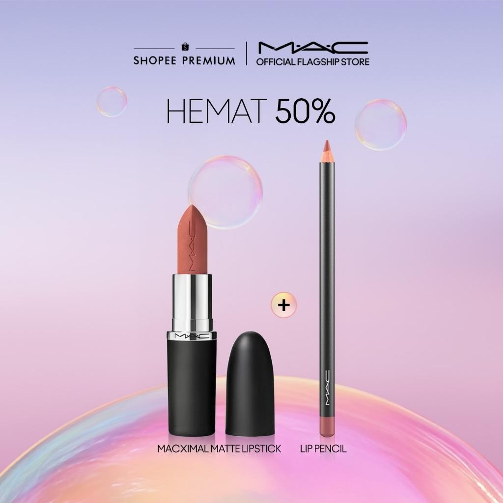 Mac Macximal Silky Matte Lipstick / Lipstik Tahan Lama [6.6 Exclusive] Termurah Best Quality 100% Or