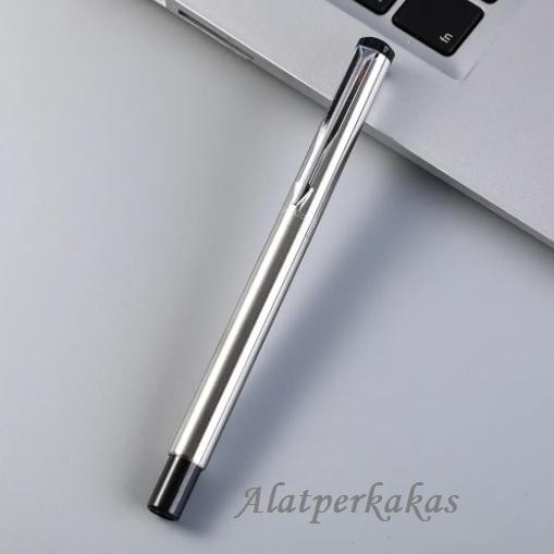 

Pulpen Stainless Steel Rollerball Exclusive Elegan - Compatible Refill Parker DiM