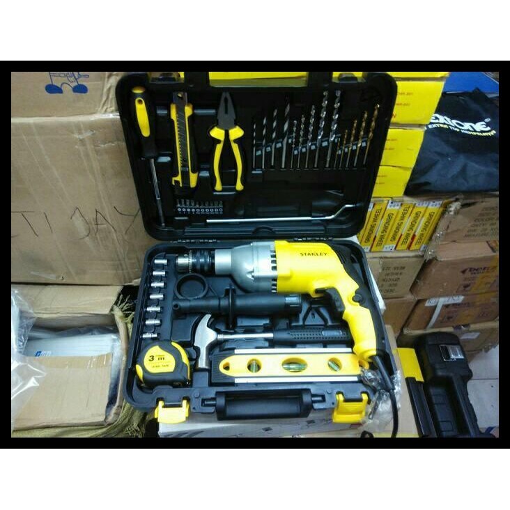 BEST DEAL MESIN BOR TEMBOK IMPACT STANLEY 13MM / DRILL IMPACT 