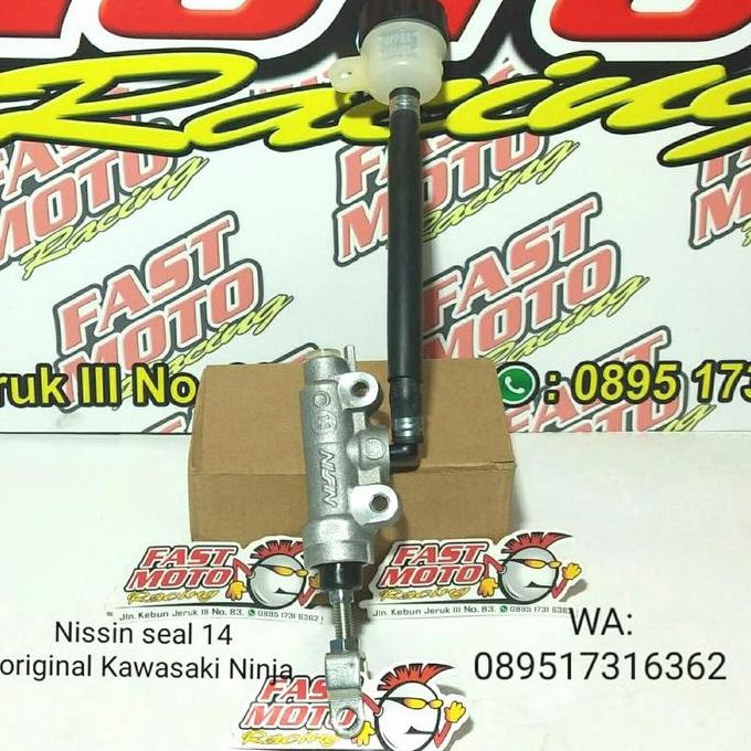 MASTER REM BELAKANG NISSIN ORIGINAL JAPAN NINJA | REM BELAKANG ORI KAWASAKI