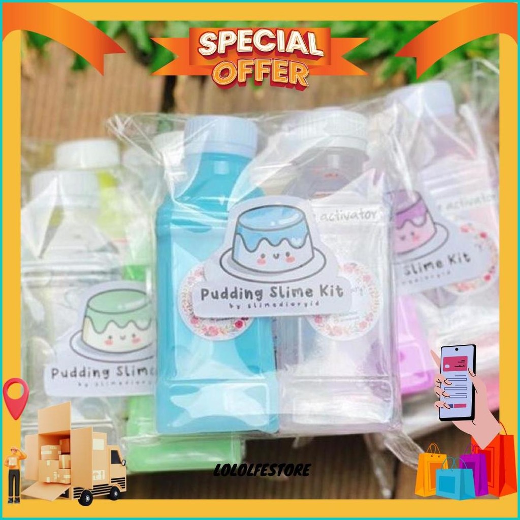 Pudding Slime Kit By Slime Diary Id Bisa Cod