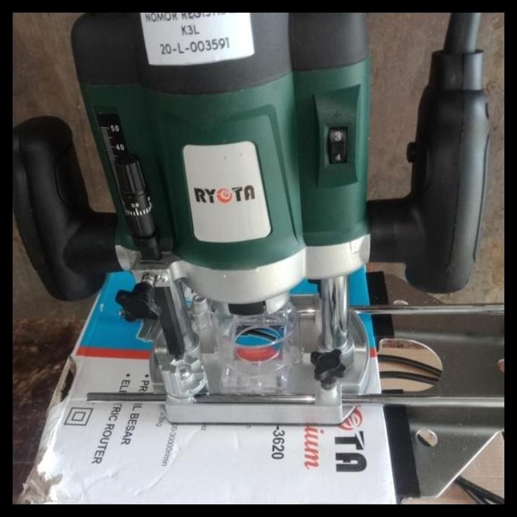 HOT DEAL RYOTA MESIN ROUTER PROFIL BESAR 2 TANGAN / MESIN ROUTER RYOTA 
