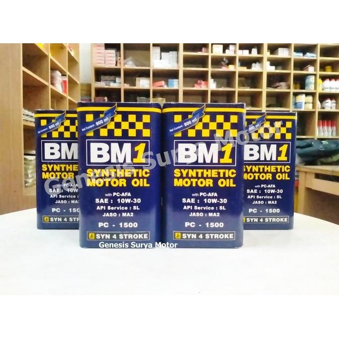 baru Oli BM1 PC1500 10W30 Pilih Variasi