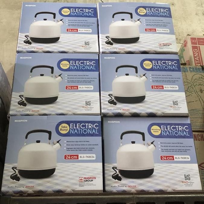 MASPION TEKO BUNYI ELEKTRIK KETEL SIUL LISTRIK 24 CM 5.5L NATIONAL