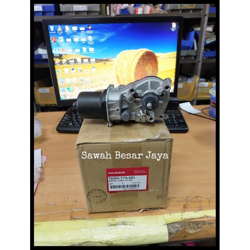 TERMURAH MOTOR DINAMO WIPER WIFER DEPAN HONDA HRV HR-V S E PRESTIGE 2014 2015 2016 2017 2018 2019 20