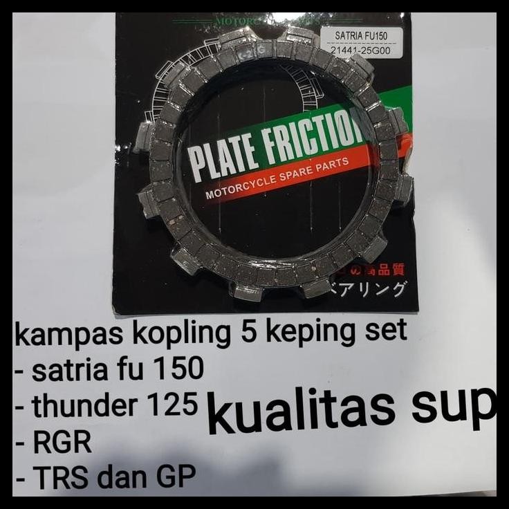 TERMURAH KAMPAS KOPLING SATRIA FU 150 KAMPAS KOPLING THUNDER 125 KAMPAS RGR TRS 