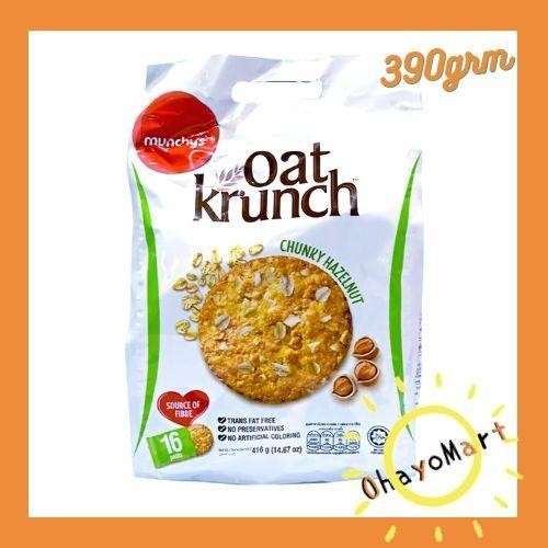 

Munchys Oat Krunch/ Cookies/ Biscuits Oat/ Cookies Coklat/ Cookies Strawberry /Cookies Hazelnut