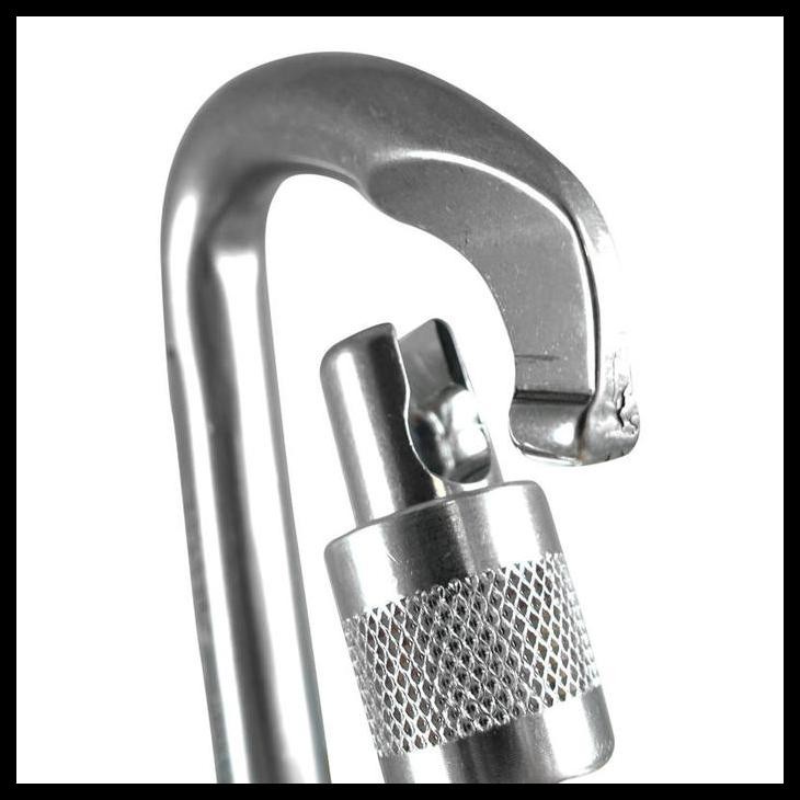 TERMURAH KARABINER PANJAT TEBING CLIMBING SCREWGATE CARABINER 3000 30KN 