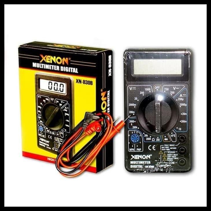 TERMURAH DIGITAL MULTIMETER MULTITESTER AVOMETER XENON 830 