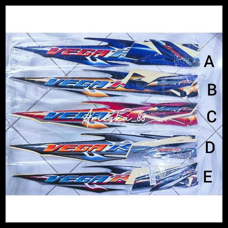 BEST DEAL (ORI) STICKER LIS STRIPING VEGA R NEW 2007 2008 KUALITAS ORIGINAL
