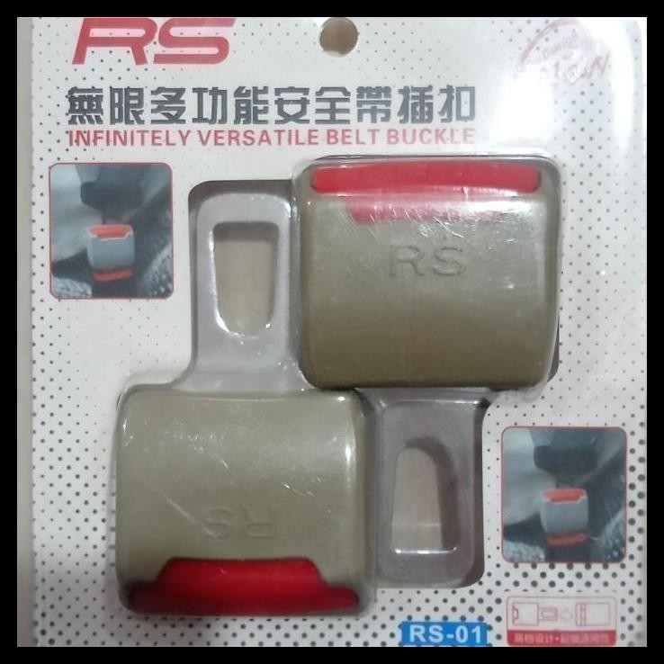 TERBARU COLOKAN SAFETY BELT 2 SISI MODEL RS LUXIO
