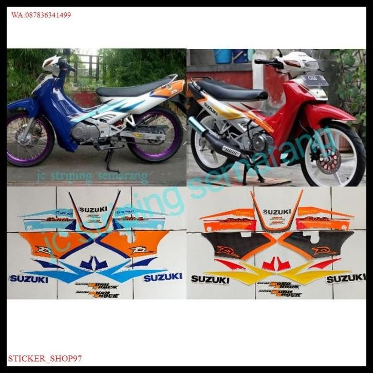 TERBARU (ORI) STRIPING SATRIA R 2001 6SPEED KUALITAS ORIGINAL 