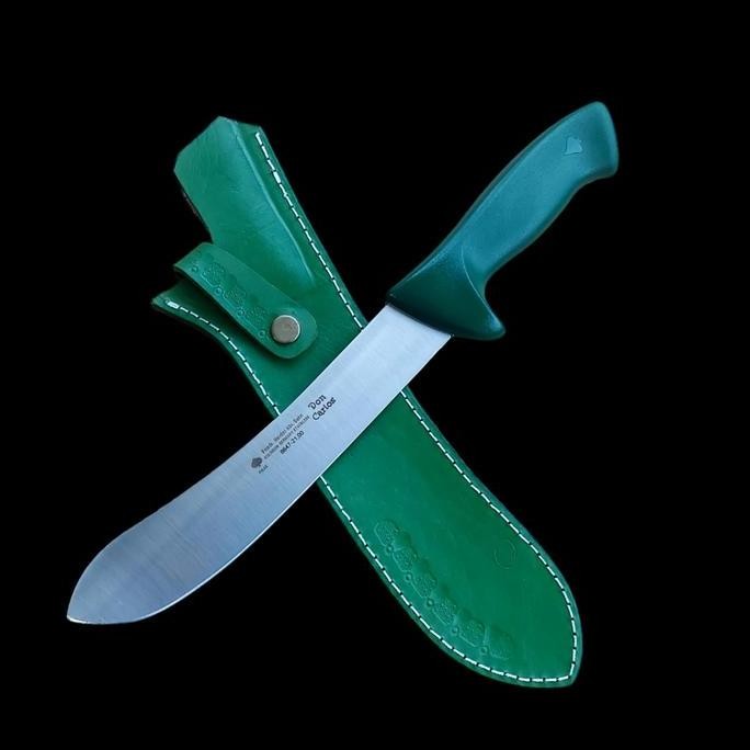 TERLARIS - Pisau Sembelih Cap Garpu Bullnose Don Carlos Stainless Jerman 8"