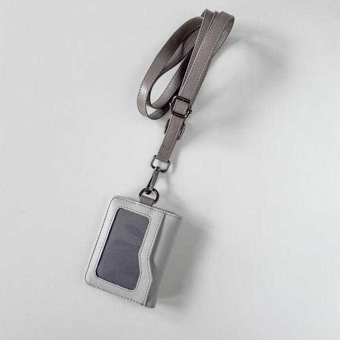 

TERLARIS - ARUNA ID Card Holder w Bifold Wallet & Lanyard (Name Tag Kartu Dompet)
