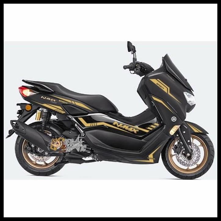 TERBARU STRIPING STICKER CUTTING NEW NMAX 2020 SPORTY GOLD 