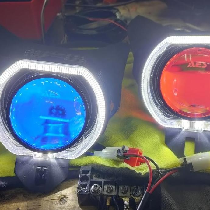 HEADLAMP CB150R CBX150 BILED AES EXPERIENCE + Holder VIXION MINDA