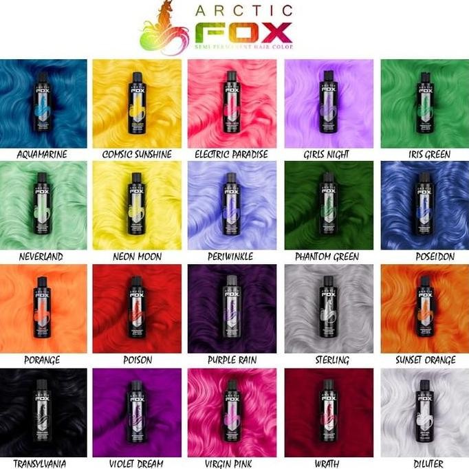 TERMURAH - Arctic Fox - Cat Pewarna Rambut Arctic Fox