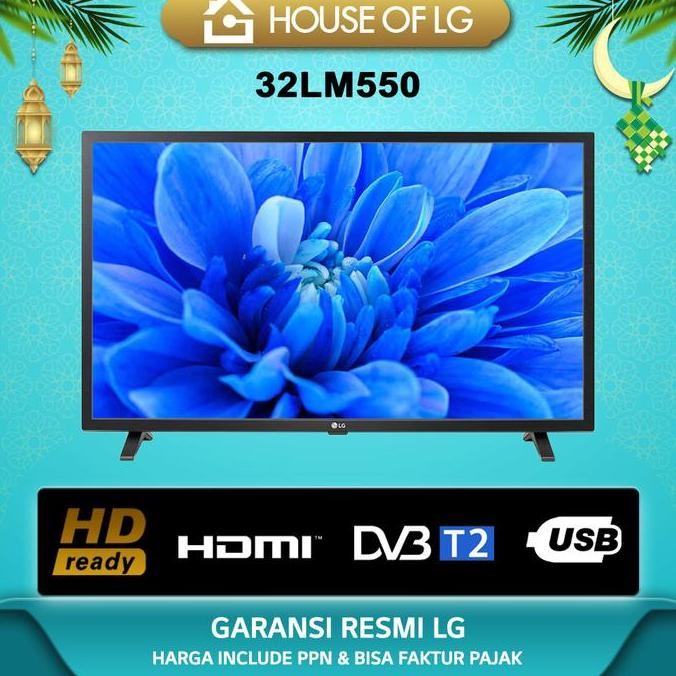 TERMURAH - LG 32" TV Digital LED 32LM550 Televisi HD 32LM550BPTA