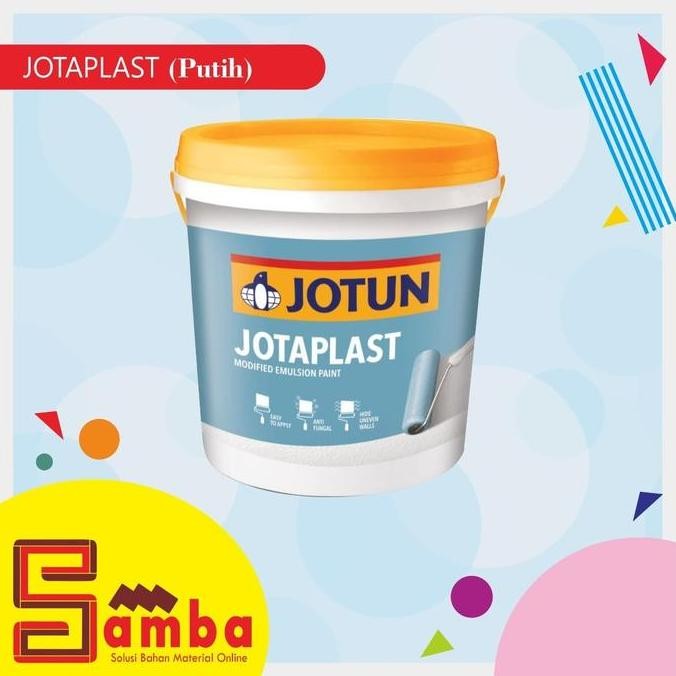 Premium JOTUN PUTIH JOTAPLAST 25 KG / CAT TEMBOK INTERIOR / CAT PLAFON 1 PAIL