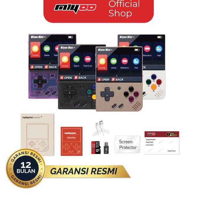 Miyoo Mini+ Plus Portable Retro Handheld Video Game Console Classic