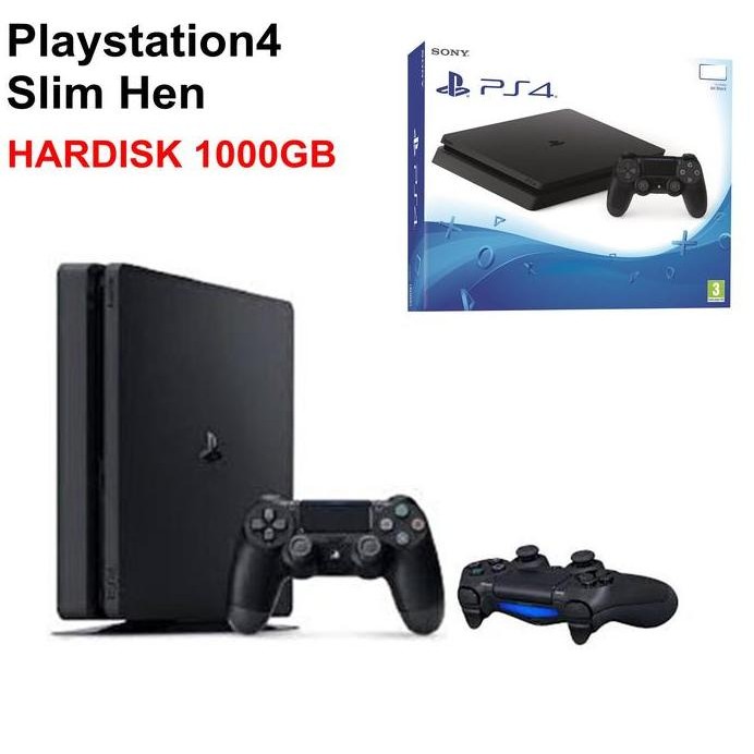 PS4 SLIM HEN 9.00 SUPPORT ALL GAME INCLUDE 2 CONTROLLER WIRELESS