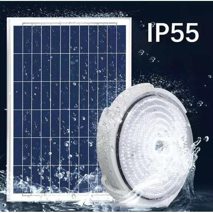 Lampu Ceiling Plafon LED Solar Lampu Teras Plafon Lampu Tenaga Surya murah