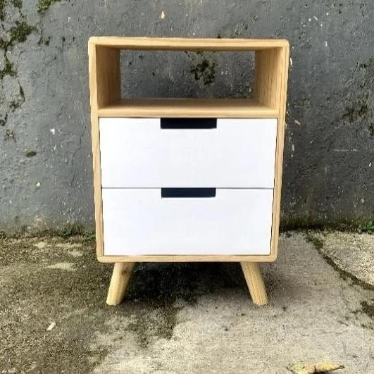 Nakas Minimalis Full Kayu Jati Belanda