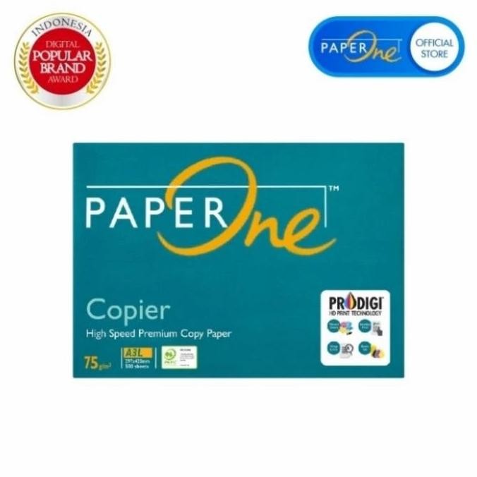 

BEBAS ONGKIR - Kertas Hvs A3 75 gr Paperone 1 Dus
