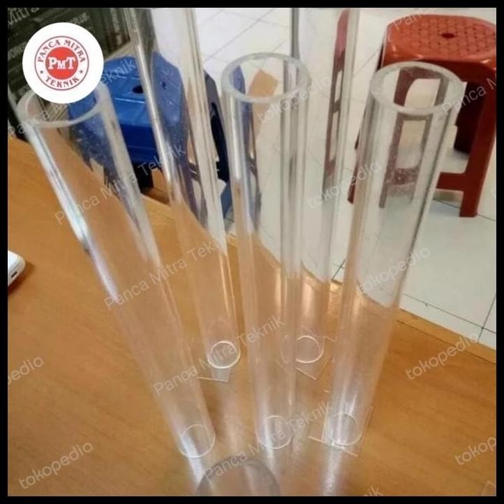 

TERBARU PIPA AKRILIK BENING TEBAL 5MM X OD 50MM X ID 40MM X 20CM