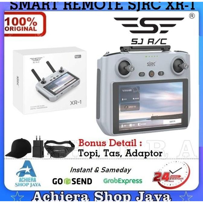 TERMURAH - SJRC Upgrade Remote SJRC XR-1 Controller With Screen Smart Remote Control for F22 S2 PRO+