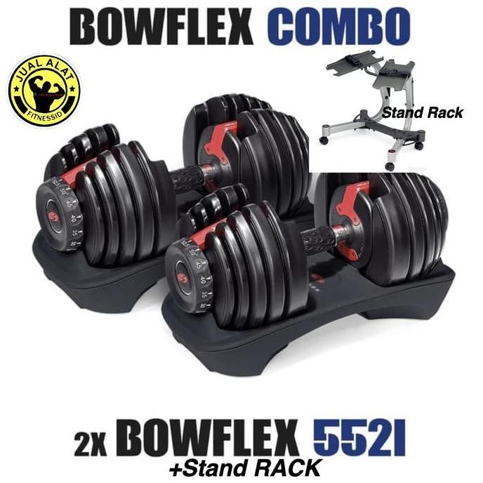 Bowflex 552i 2xdumbell Bowflex + Rack Stand