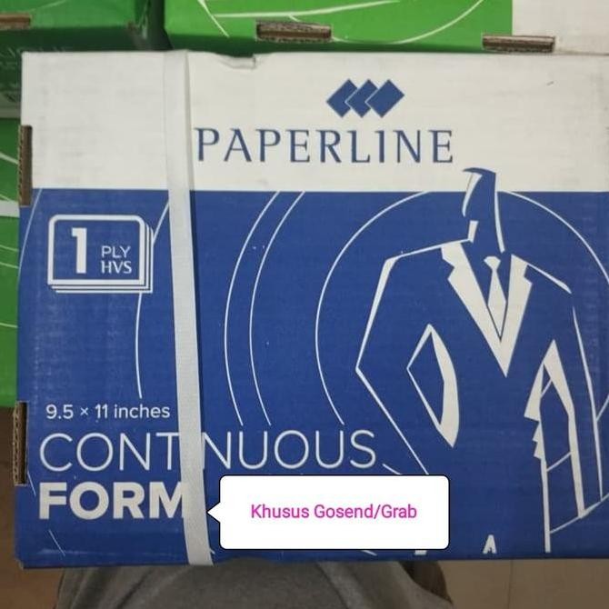 

TERLARIS - Kertas Continuous Form 1 PLY FULL 9.5" x 11" | 2000 Sheets